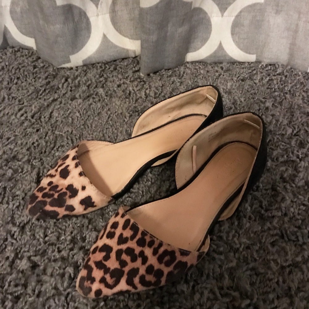 Charlotte Russe Leopard Flats -Must Bundle!!